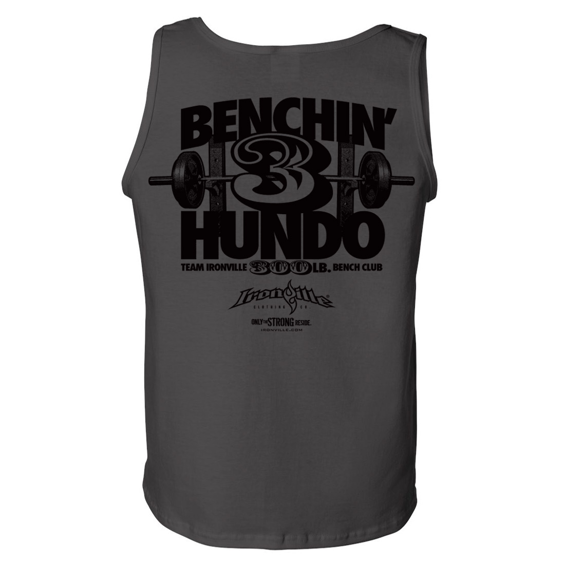 300 Pound Bench Press Club | Standard Tank Top | Ironville Clothing