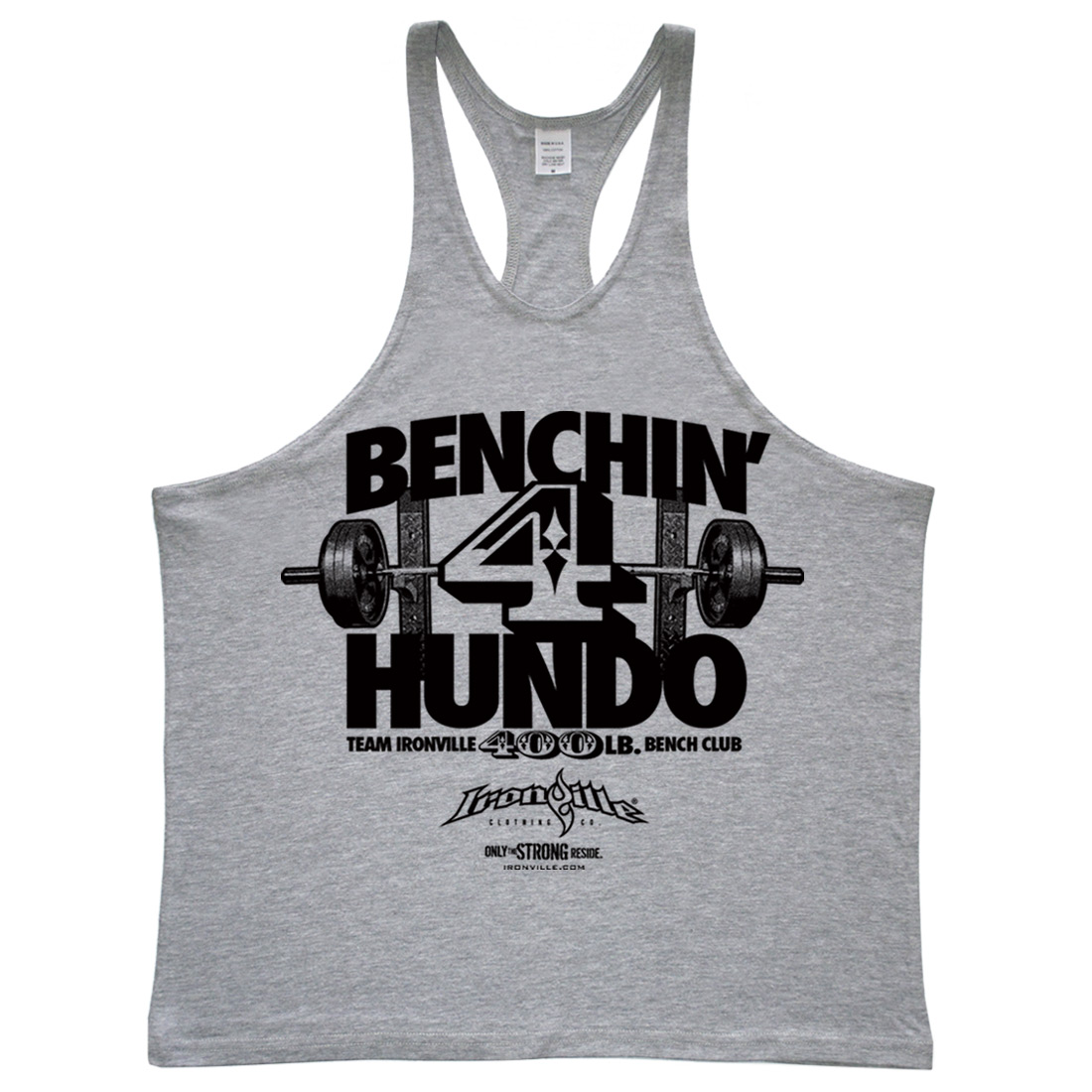 Bench Press Clothing Ironville Top 400 Pound Club Tank | | Stringer