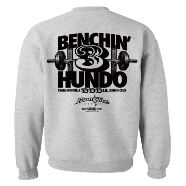 300 Bench Press Club Sweatshirt Sport Gray