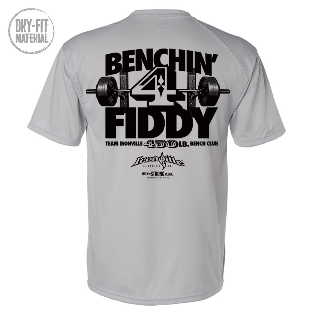 450 Pound Bench Press Club | Dri-Fit T-Shirt | Ironville Clothing | Shirt-Sets