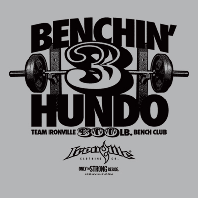 Ironville Bench Press Club - 300 Pound