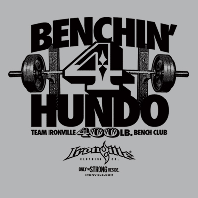 Ironville Bench Press Club - 400 Pound