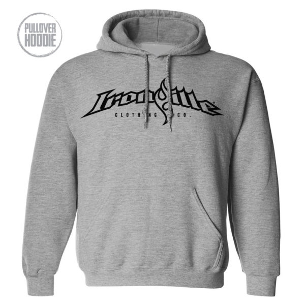 Ironville Hoodie Full Horizontal Logo Front Sport Gray 2023 1