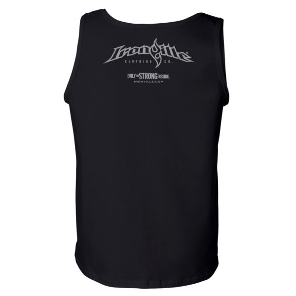 Ironville Weightlifting Tank Top Back Black