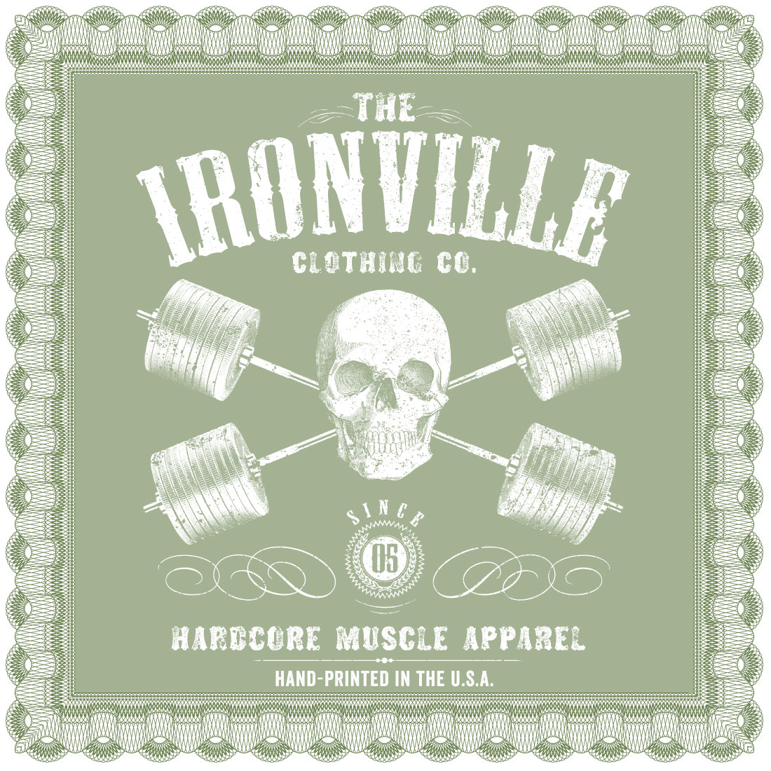 Bodybuilding Gym Clothes Holiday Gift Certificate Ironville Card 70