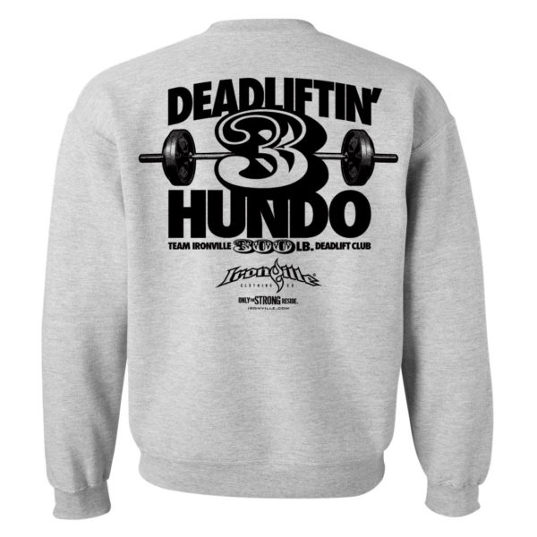 300 Deadlift Club Sweatshirt Sport Gray