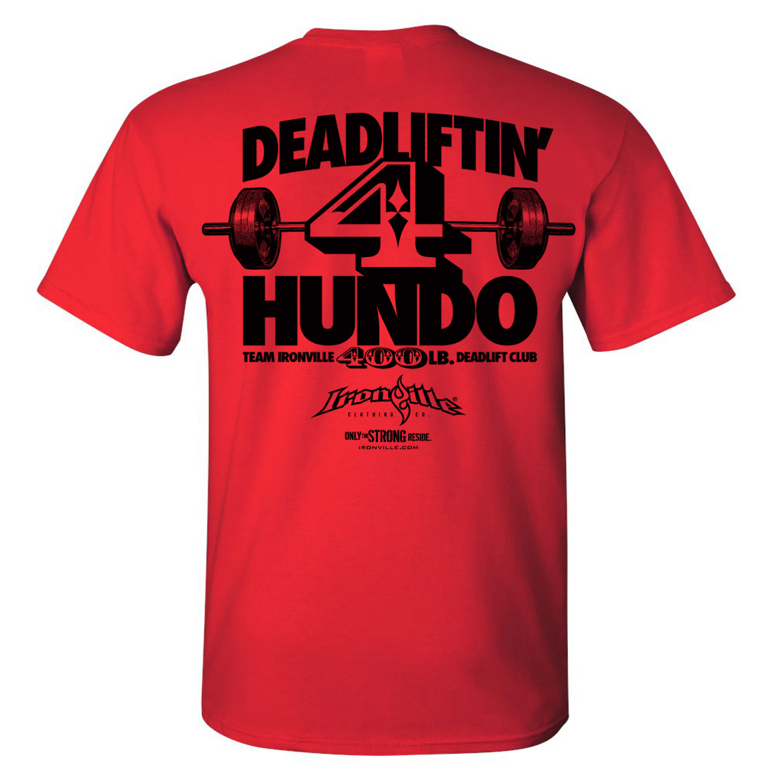 400 Pound Deadlift Club | T-Shirt Ironville Clothing