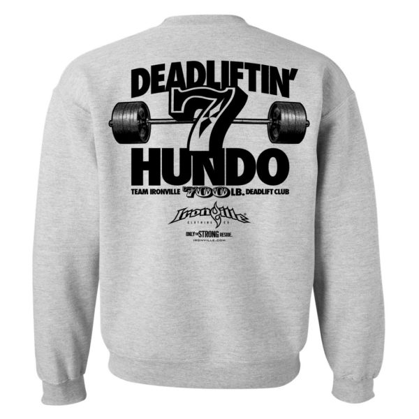 700 Deadlift Club Sweatshirt Sport Gray