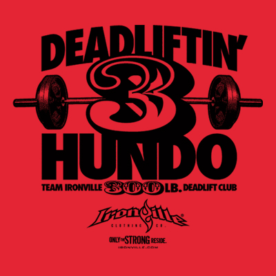 Ironville Deadlift Club - 300 Pound