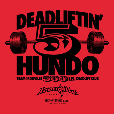Ironville Deadlift Club - 500 Pound