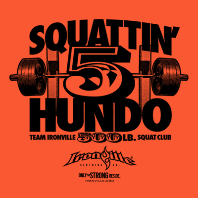 Ironville Squat Club - 500 Pound