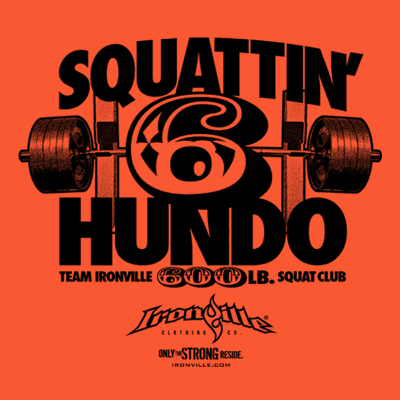 Ironville Squat Club - 600 Pound