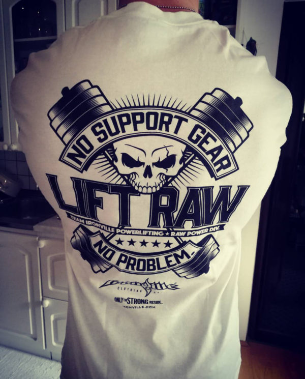 Team Ironville Lift Raw T Shirt