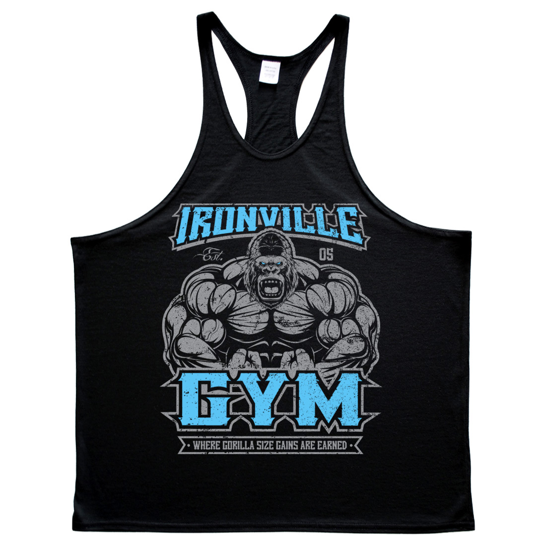 Gorilla Wear Stringer Tank Top Tshirt Hoodie Jumper Bodybuilding Fitness Gym