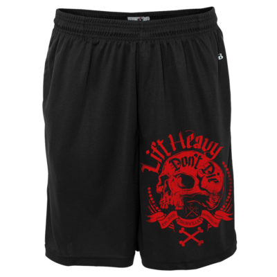 Lift Heavy Don't Die Powerlifting Gym Shorts | Ironville Clothing