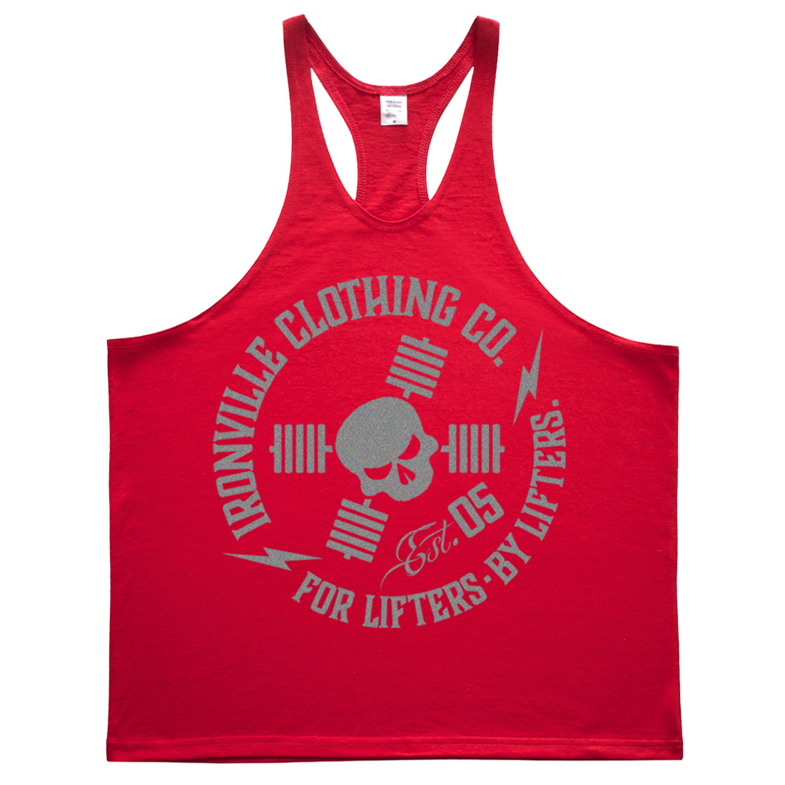 Ironville For Lifters By Lifters Powerlifting Stringer Tank Top