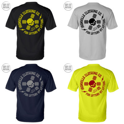 Ironville For Lifters Powerlifting Bodybuilding Dri Fit T Shirt 2021