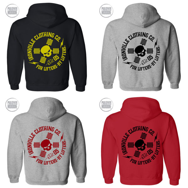Ironville For Lifters Powerlifting Bodybuilding Hoodie 2021