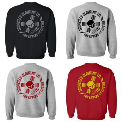 Ironville For Lifters Powerlifting Bodybuilding Sweatshirts 2021