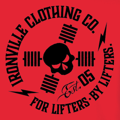 For Lifters, By Lifters - Ironville Skull Logo